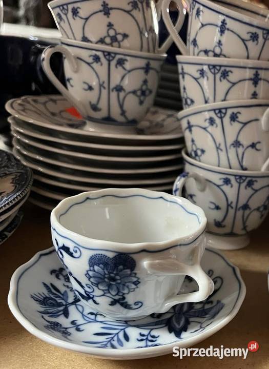 Filiżanka z wzorem cebulowym Blue Danube Do pomorskie Gdańsk