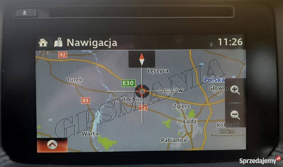Mazda 2 3 6 CX3 CX5 CX9 MZD Connect USA na EU Poddębice