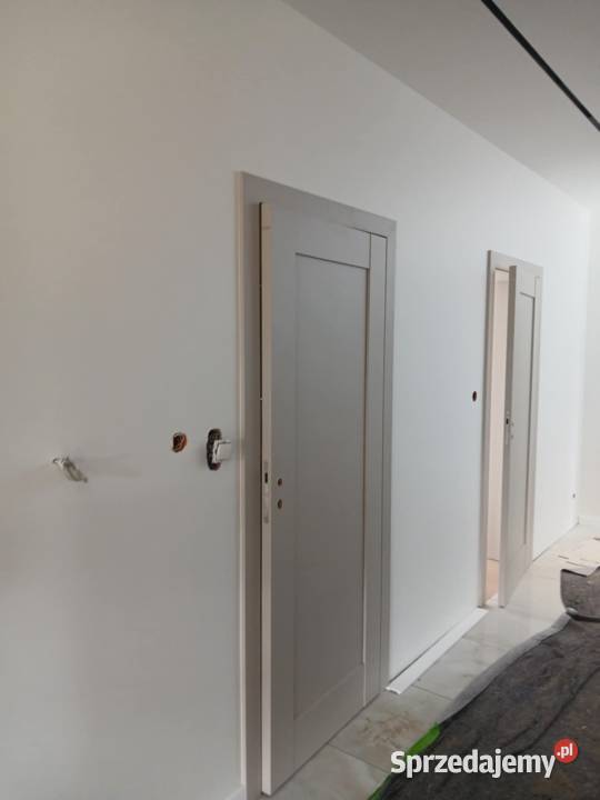 Drzwi BEZPRZYLGOWE na ramie drewnianej KASZMIR Łódź