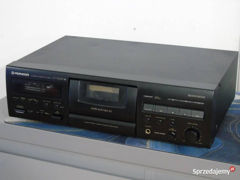 Magnetofon kasetowy Pioneer CTS540S 3 głowice Magnetofony Jasło