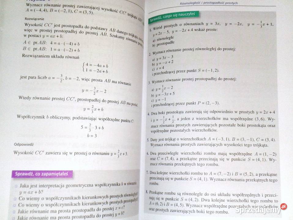 Matematyka 1 Podręcznik M Trzeciak M Jankowska Chełm sprzedam