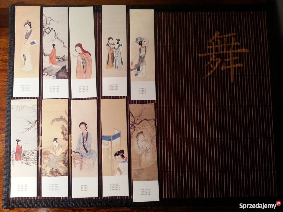 Obrazki japońskie 10 kolekcjonerskie 6x15 Warszawa