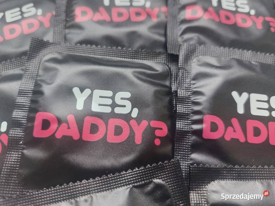 YES DADDY - prezerwatywy z unikalnym nadrukiem, uwodzenie