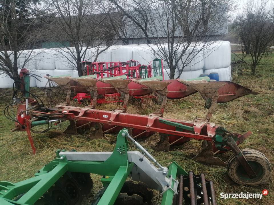 Pług obracalny vario 5 skibowy Kverneland LB 85 Pługi Ornatowice sprzedam