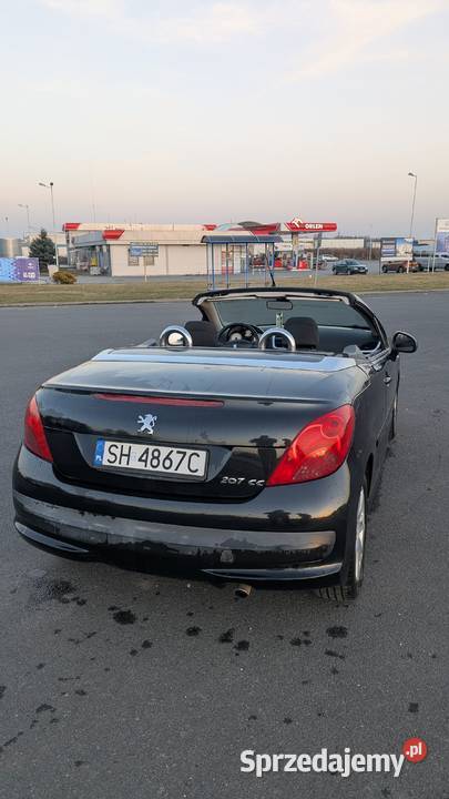 Peugeot 207 CC 16 VTi 120 2008 stylowe cabrio 207 CC Samochody osobowe Brzeg
