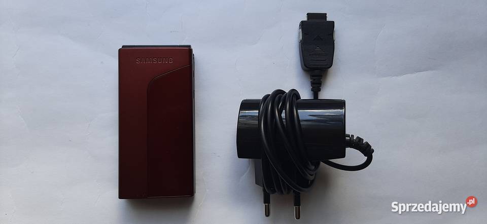 Telefon komórkowy Samsung SGHX520 Bordowy Samsung Pruszków sprzedam