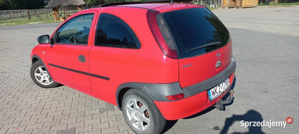 Opel Corsa C 10 BLPG hak 65l LPG100 opłaty ważne 997cm3 Skaryszew