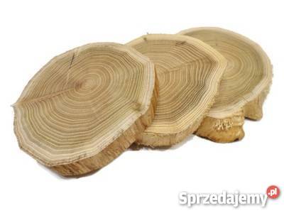 Plastry drewna szlifowane AKACJA śr1214 gr 2 Dekoracje i ozdoby Rybnik