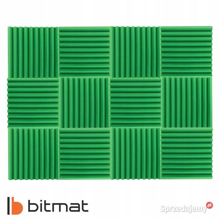 Panel Akustyczny klin kolor zielony 50x50x5 Łąki sprzedam