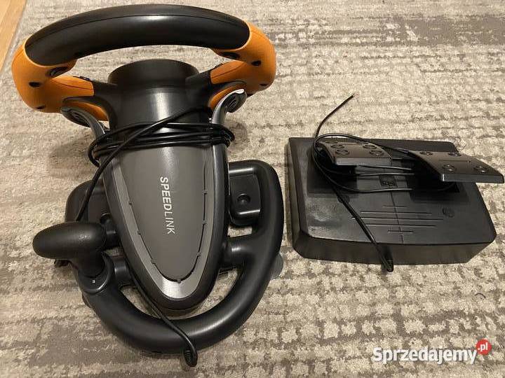 Kierownica konsola Drift OZ Speed Link 3 i PC mazowieckie Wólka Modrzejowa