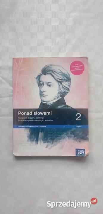 Ponad słowami 2 język polski podręcznik liceum Małkinia Górna