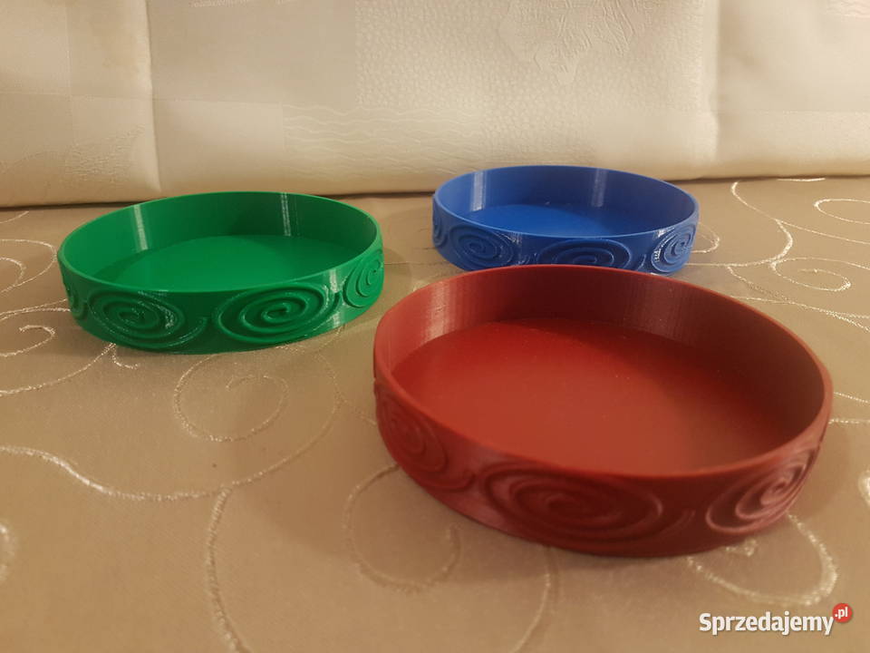 Podstawka pod świece kwiaty wazony itp spirala łódzkie