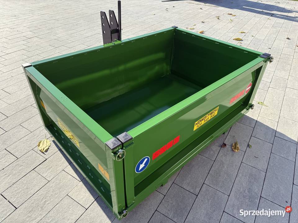 skrzynia transportowa na tył ciągnika tylny TUZ Kłapówka