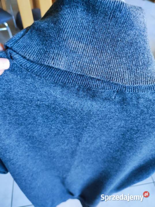 klasyczny sweter golf wełniany elegancki ciepły Kielce sprzedam