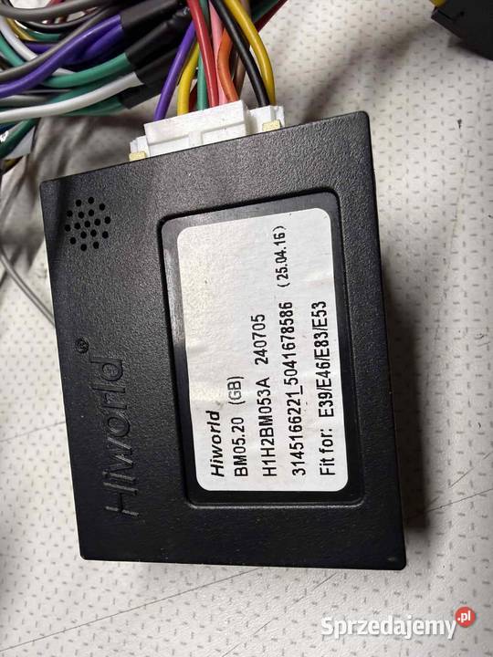 Radio android nawigacja BMW E46 Drążdżewo Nowe