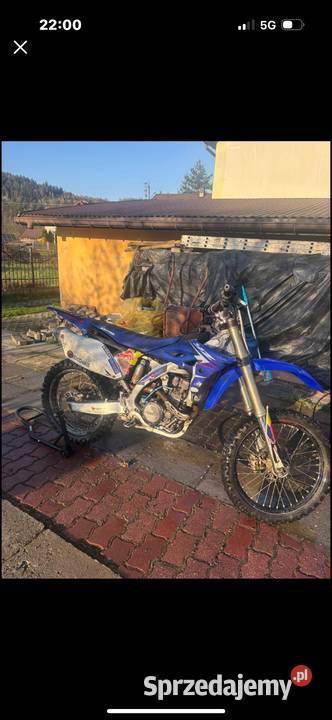 Sprzedam yamahę Yzf 250 2011 1000km