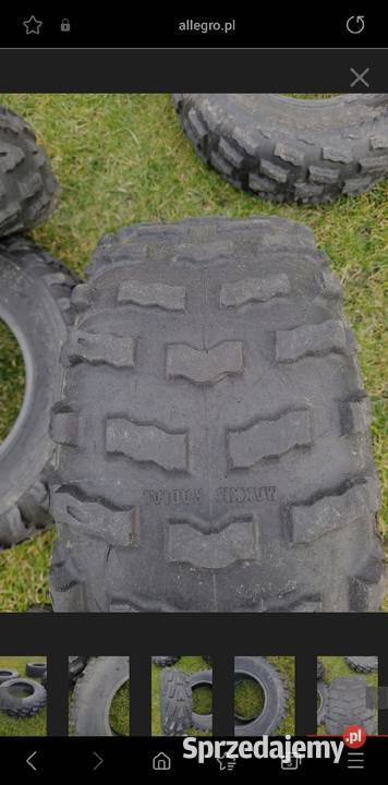 Yamaha opona maxxis radial quad AT23X8R12 Opony, koła, felgi Nowy Tomyśl