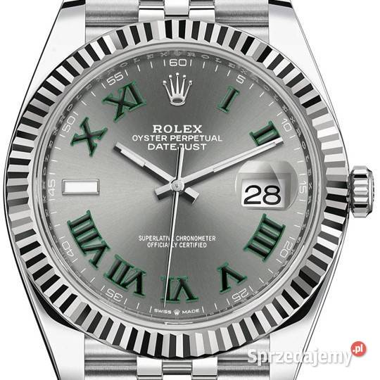 Rolex Datejust 41 126334 Wimbledon Jubilee Szary mazowieckie Warszawa