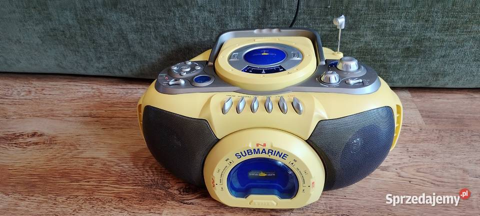 Kultowy Boombox Daewoo ACD510M CD Radio Kasety kujawsko-pomorskie Wąbrzeźno