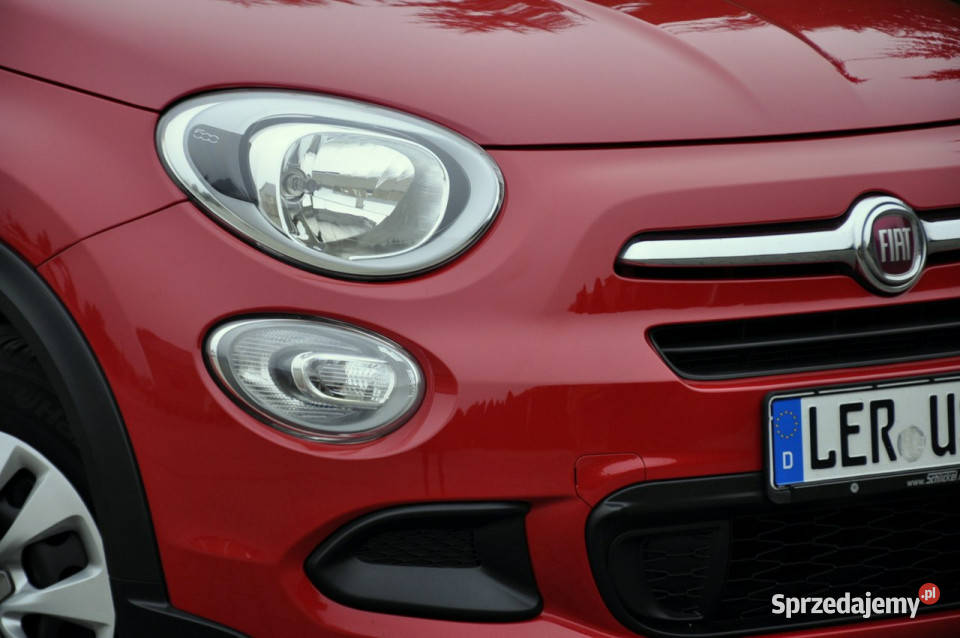 Fiat 500x 16i110139WelurChromKlimatyzacjaI WłASO 110KM mazowieckie Ostrów Mazowiecka