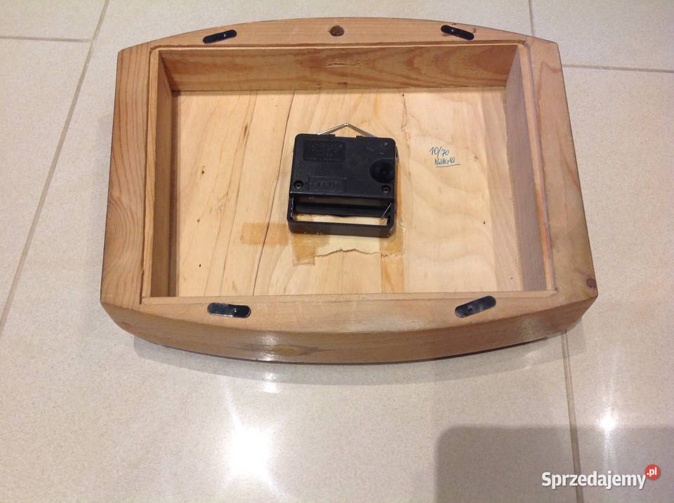 Stary Drewniany Zegar PETER Ścienny Meblowy Nowa Sól