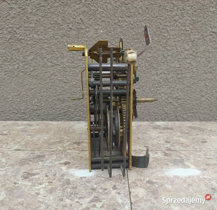 M089 Mechanizm starego zegara ściennego FHS pomorskie Tczew