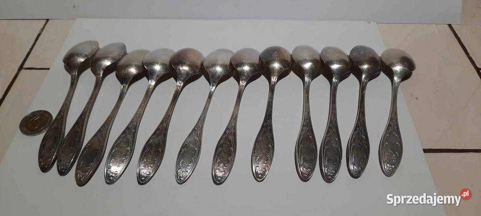sztućce łyżeczki plater nie czyszczoneK15 mazowieckie Warszawa