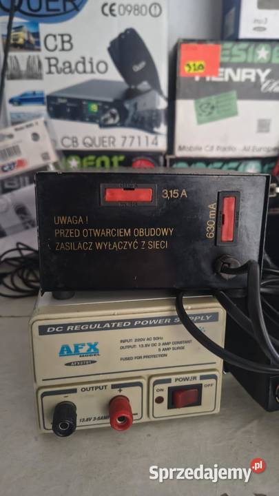 Ładowarka POWER CB Zasilacz 138V 3A 5A CB radio mazowieckie Piaseczno