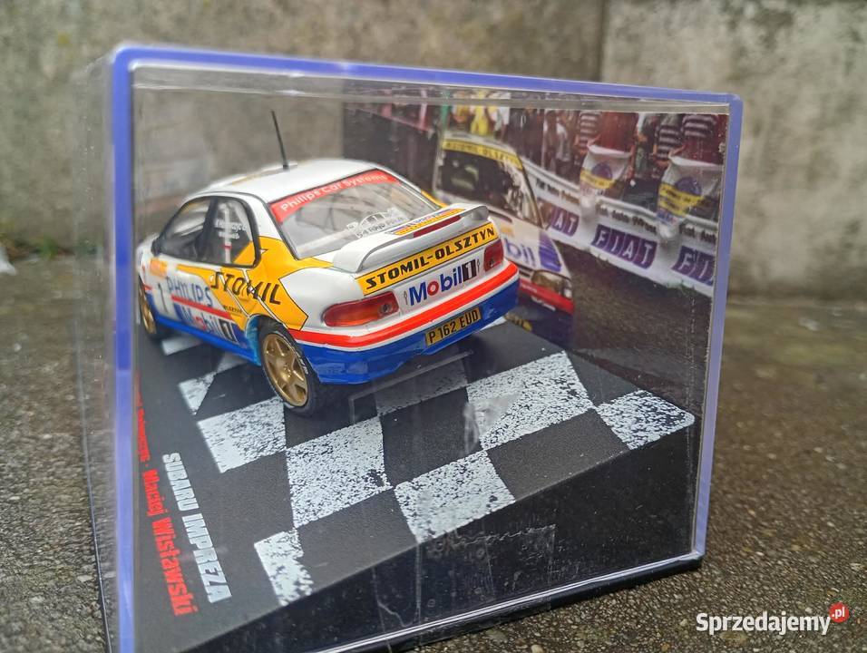 SUBARU IMPREZA Rally cars rajdowe model 143 Warszawa