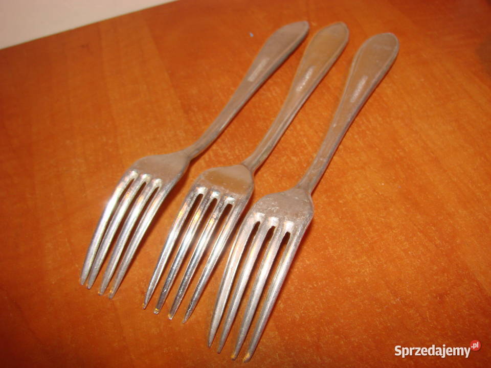 STOJADŁĄALUMINIUM widelec PRL Pruszcz Gdański
