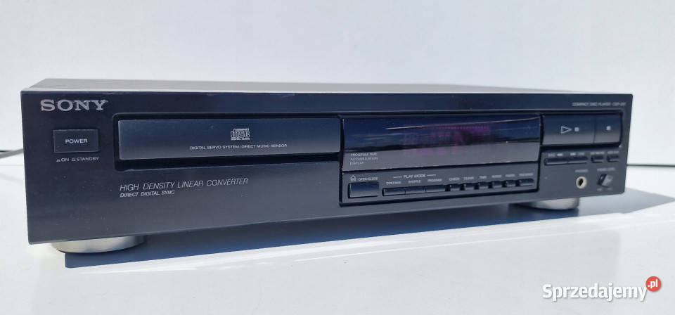 Cd player SONY 297 CDP297 odtwarzacz kompaktowy Międzychód