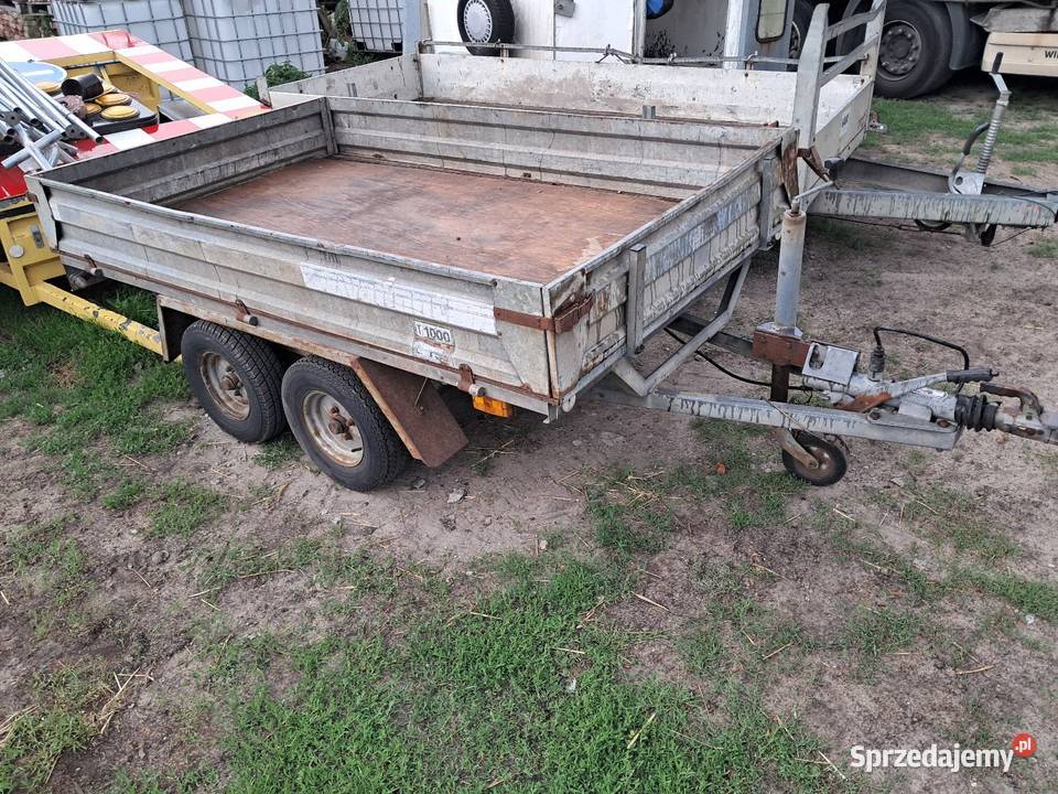 Przyczepka bez p 1000 dwuosiowa Variant 2 kujawsko-pomorskie