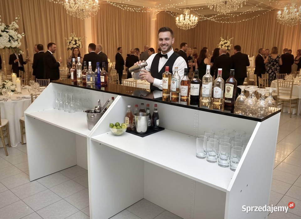 Składany Drink Bar Mobilny DWUSTANOWISKOWY Głogów
