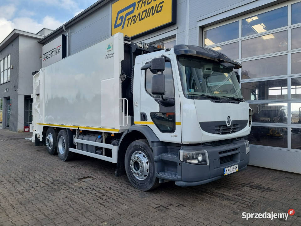 śmieciarki Renault Premium Śmieciarka Renault Sokołów