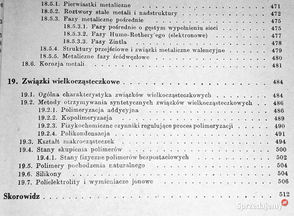 Podstawy chemii ogólnej Część 1 Tadeusz Penkala Chełm sprzedam