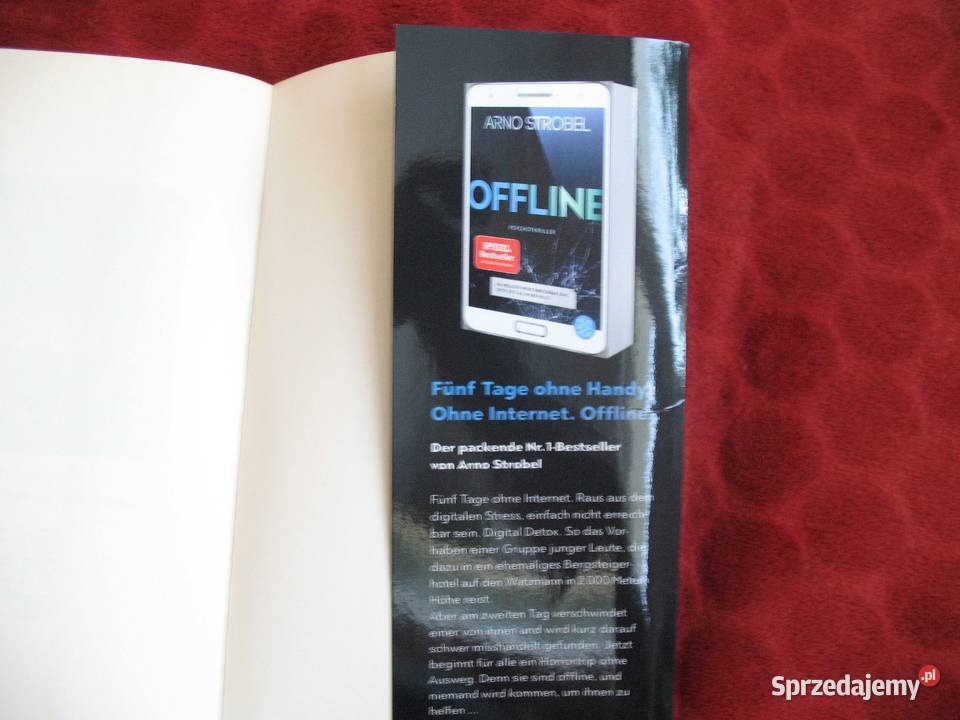 ARNO STROBEL Die App Psychothriller książka mazowieckie Siedlce