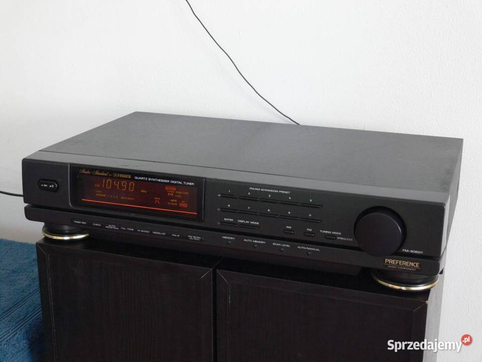 Tuner radiowy cyfrowy Fisher FM9060R WYSYŁKA Jasło