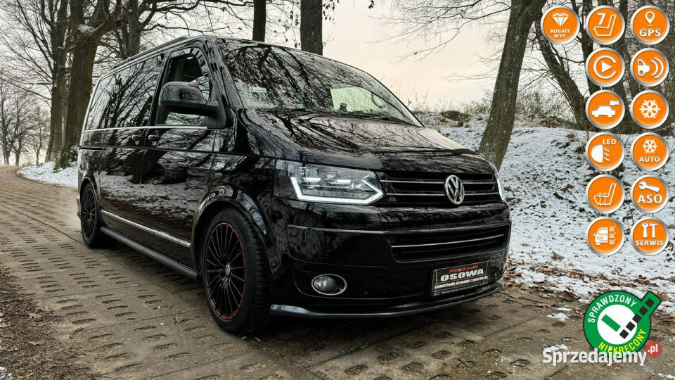 Volkswagen Multivan 2.0tdi HighLine mocno doinwestowany faktury najbogatsz…