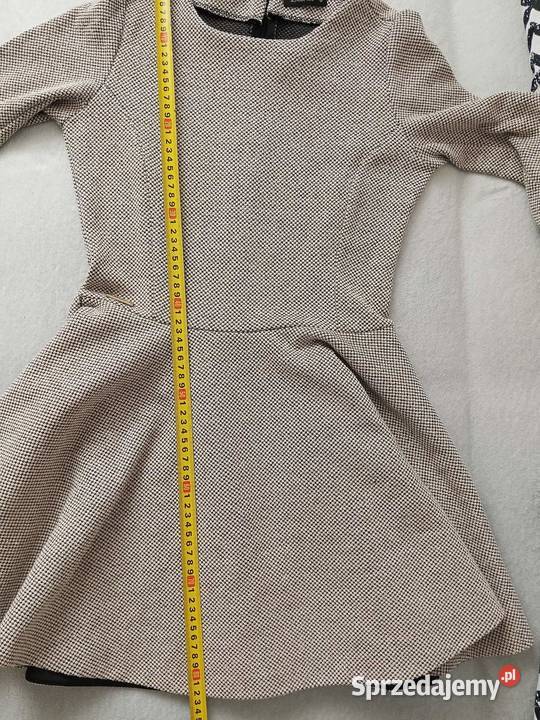 Elegancka złotawa sukienka SMorris rozmiar S Nysa