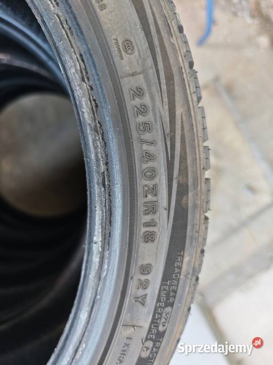 Opony wielosezonowe tecmac 22545r18 225 Luboń sprzedam