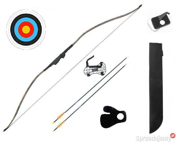 Łuk sportowy Robin Hood longbow klasyczny 35lbs