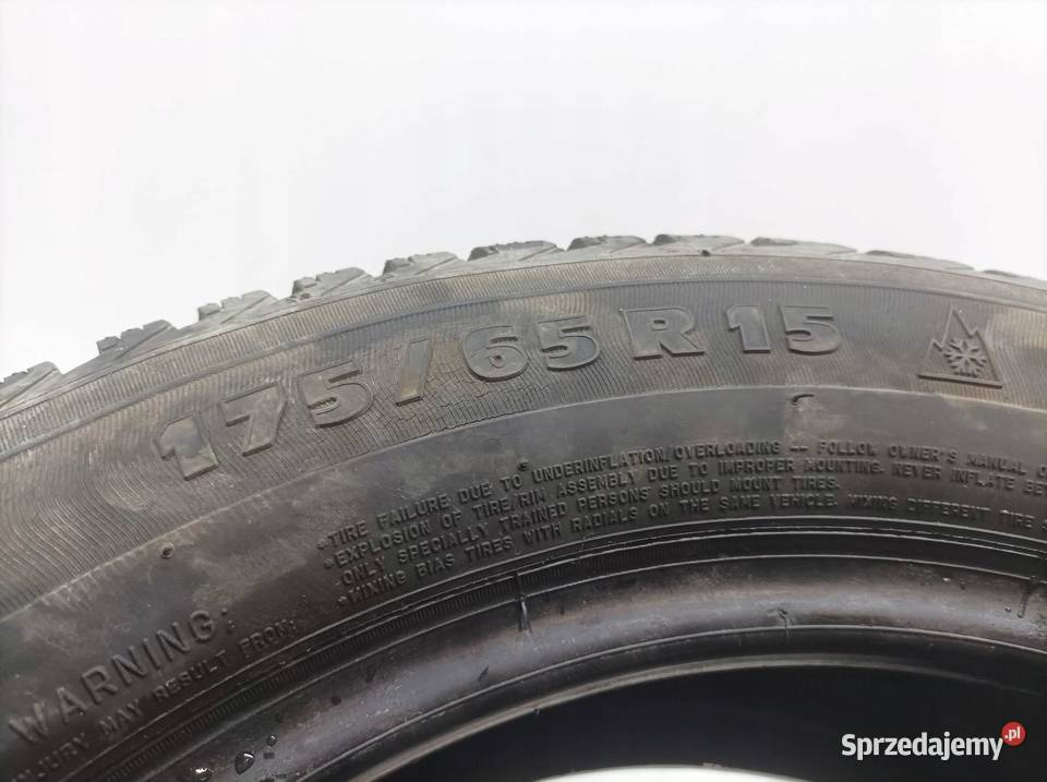 2x OPONA ZIMOWA MICHELIN ALPIN A4 17565R15 4717