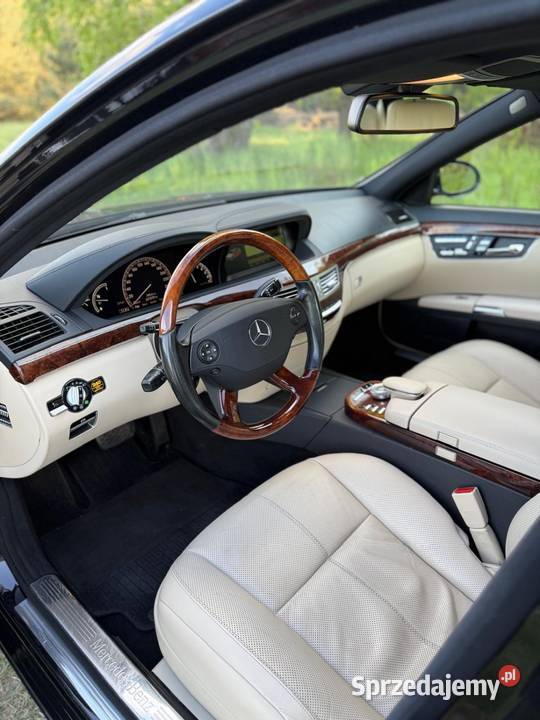 MercedesBenz Klasa S W221 Mercedes S500L 4matic Łódź