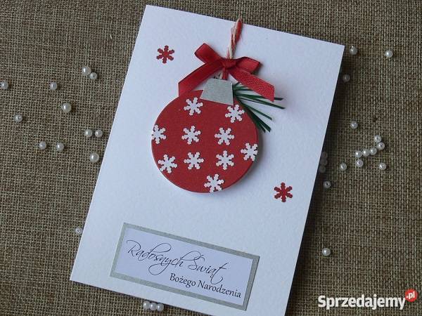 Firmowe biznesowe kartki świąteczne ręcznie lubelskie Lublin