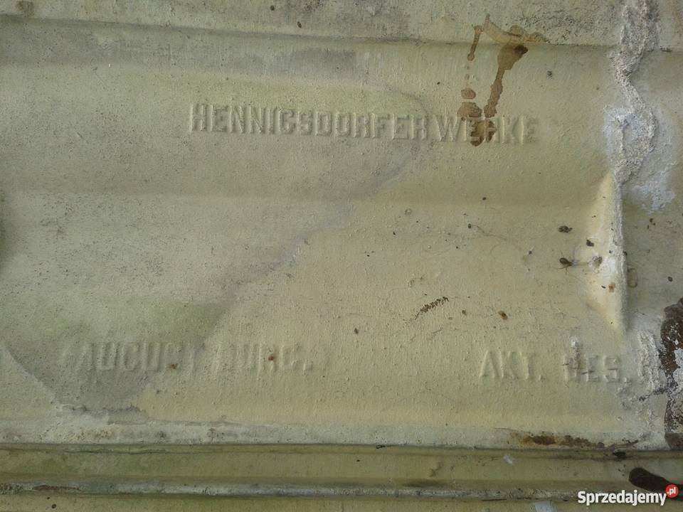Dachówka poniemiecka HENNIGSDORFER WERKE ok 80m2 Stargard Szczeciński
