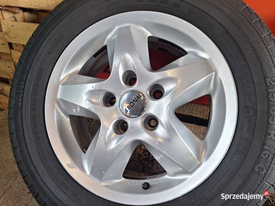 Alufelgi 5x120 16 ET40 RONAL R44 VW T5 T6 Amarok Ronal Choceń