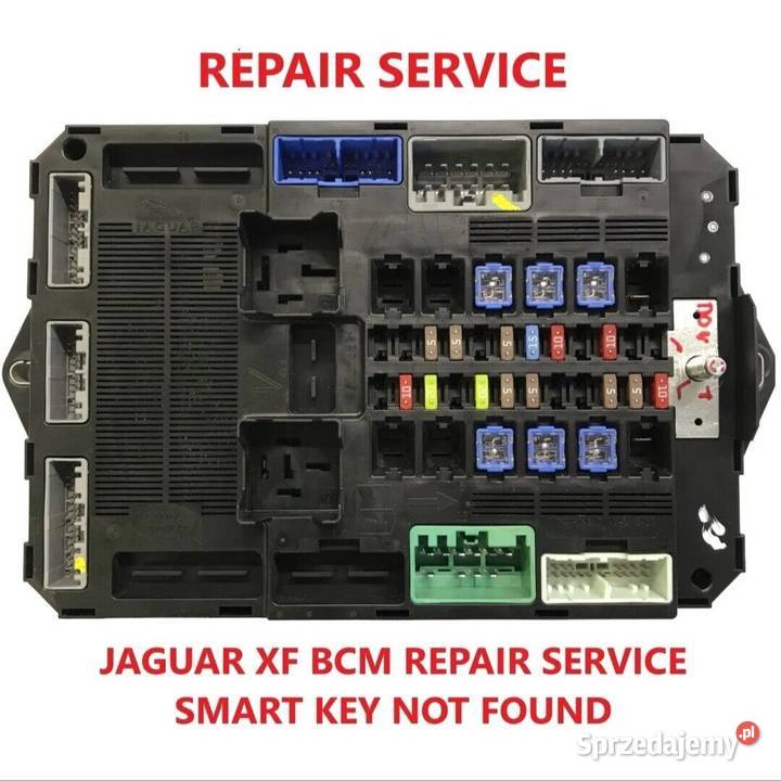 Jaguar Xf naprawa BCM Smart key not found itd Cieszyn