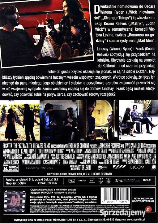 WESELNE PRZEZNACZENIE WINONA RYDER 1 płyta