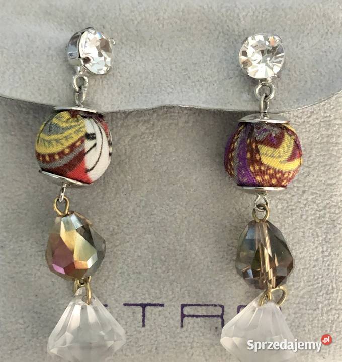 ETRO kolczyki sprzedam Kolczyki Poznań