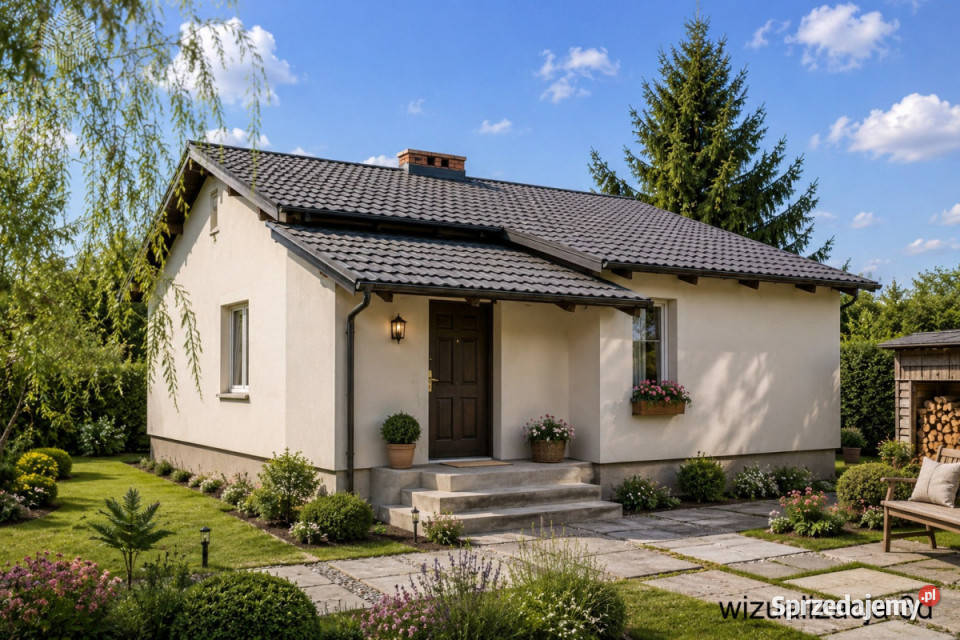 Sprzedaż domu wolnostojącego 90m2 Jeziórko 7222zł/m2 sprzedam